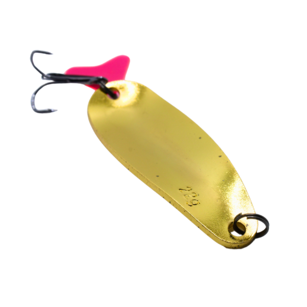 BLACHA WAHADŁO NA SZCZUPAKA ZŁOTE 7CM 22G - obrazek 2