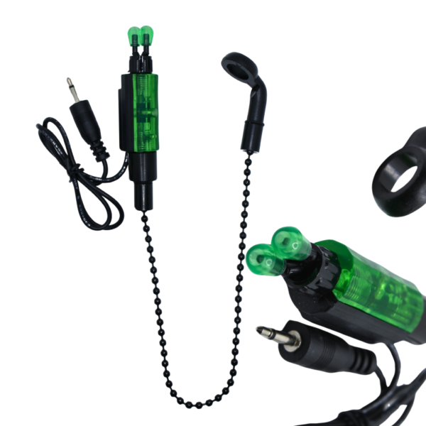 FL HANGER KARPIOWY ZIELONY LED WĘDKARSKI PODŚWIETLONY