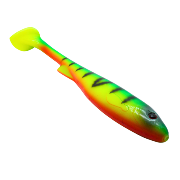 FL DUŻA GUMA NA SZCZUPAKA GIANT FIRE TIGER 17 CM 40G - obrazek 3