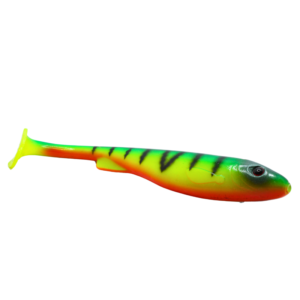 FL DUŻA GUMA NA SZCZUPAKA GIANT FIRE TIGER 17 CM 40G