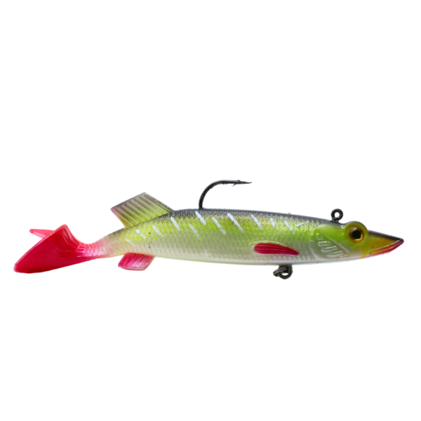 FL GUMA SZCZUPAK OLIWKA 10CM /16 G - D007 - obrazek 3