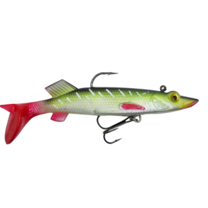FL GUMA SZCZUPAK OLIWKA 10CM /16 G - D007