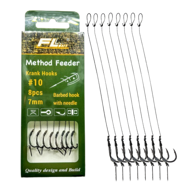 zestaw przyponów do method feeder