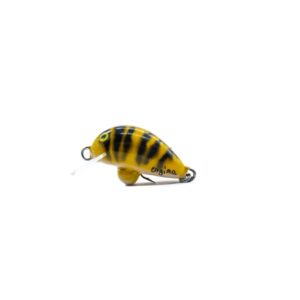 WOBLER MINIFISH Z JAJEM YELLOW TIGER
