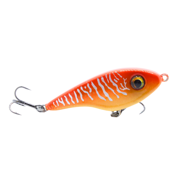 WOBLER JERK 8 SZCZUPAK FLUO