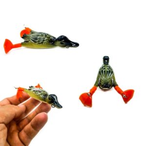 PRZYNĘTA WOBLER KACZKA DUCK BRĄZOWA 9,5CM 11,5G