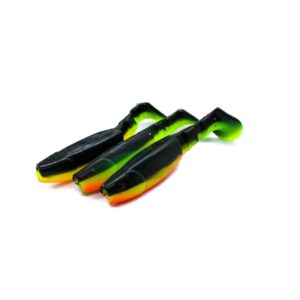 KOPYTO RIPPER CZARNO ZIELONO POMARĄŃCZOWY  8 CM