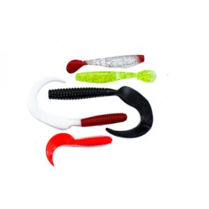 ZESTAW PRZYNĘT SPINNINGOWYCH RIPPER + TWISTER 5 szt.