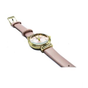 ZEGAREK DAMSKI ROSE GOLD ZE SKÓRZANYM PASKIEM
