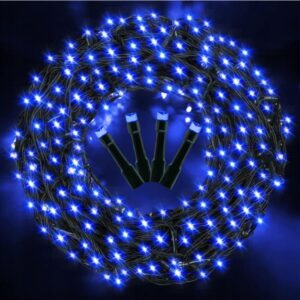 LAMPKI CHOINKOWE LED 500 NIEBIESKIE