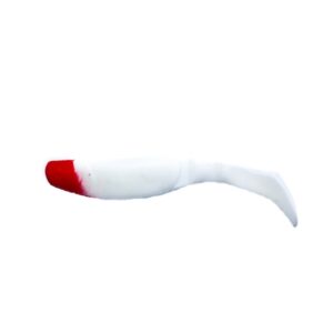 GUMA WĘDKARSKA RIPPER NA SZCZUPAKA CZERW BIAŁA 12CM