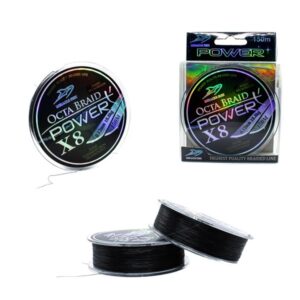 PLECIONKA OCTA BRAID 8 SPLOTOWA 0,06 MM CZARNA