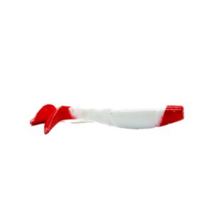 GUMA WĘDKARSKA RIPPER NA SZCZUPAKA BIAŁO CZERW 12CM