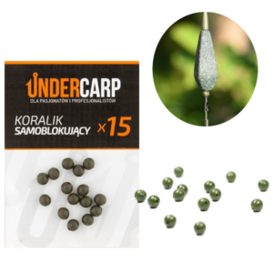 UNDERCARP KORALIK SAMOBLOKUJĄCY ZIELONY 6mm