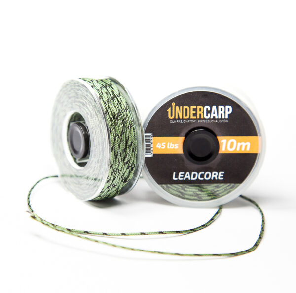 UNDERCARP LEADCORE KARPIOWY 10 m/45 lbs ZIELONY - obrazek 2
