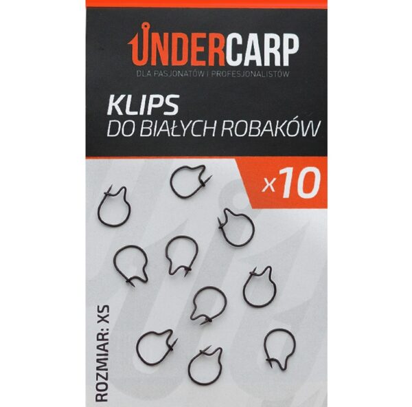 UNDERCARP KLIPS DO BIAŁYCH ROBAKÓW XS METHOD FEEDER - obrazek 2
