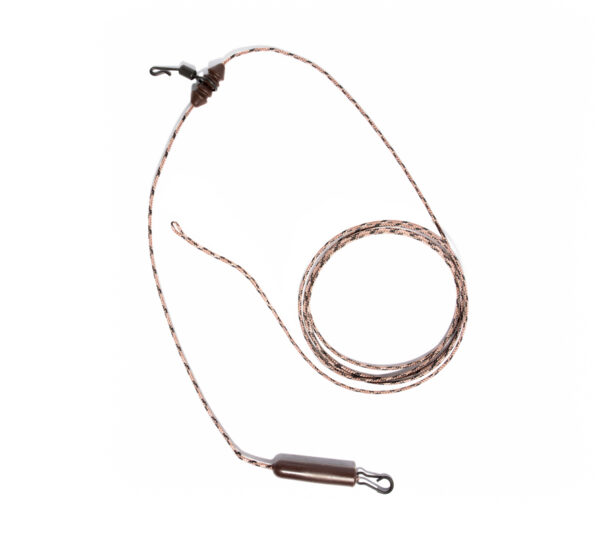 Gotowy zestaw karpiowy Chod Rig z leadcorem 45 lbs / 100 cm brązowy UNDERCARP - obrazek 3