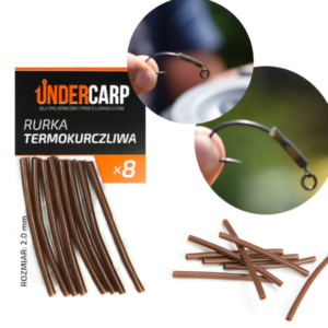 UNDERCARP RURKA TERMOKURCZLIWA BRĄZOWA 2,0 mm