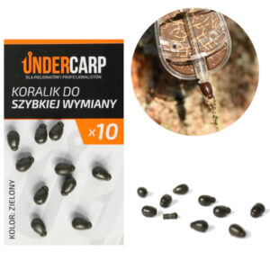 UNDERCARP KORALIK DO SZYBKIEJ WYMIANY PRZYPONÓW zielony METHOD FEEDER GRUSZKA