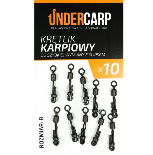 UNDERCARP KRĘTLIK KARPIOWY DO SZYBKIEJ WYMIANY Z KLIPSEM 8 - obrazek 2
