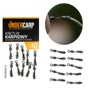 UNDERCARP KRĘTLIK KARPIOWY DO SZYBKIEJ WYMIANY Z KLIPSEM 8