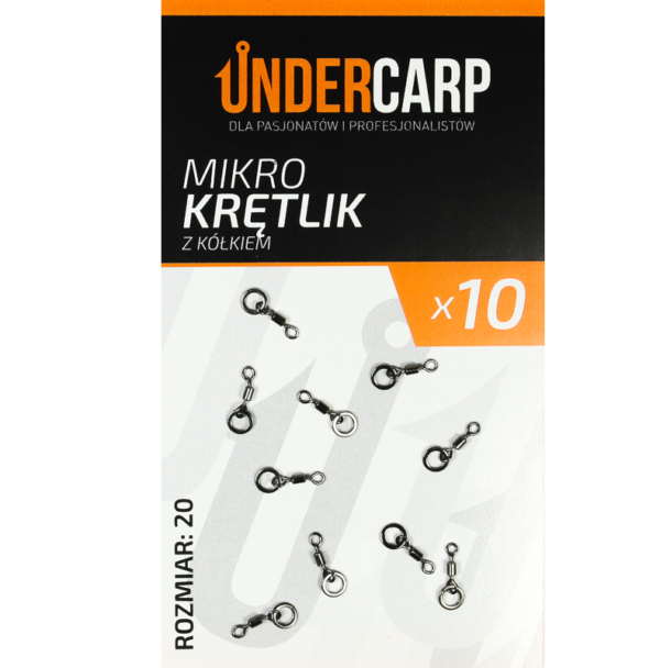UNDERCARP MIKRO KRĘTLIK KARPIOWY Z KÓŁKIEM - obrazek 2