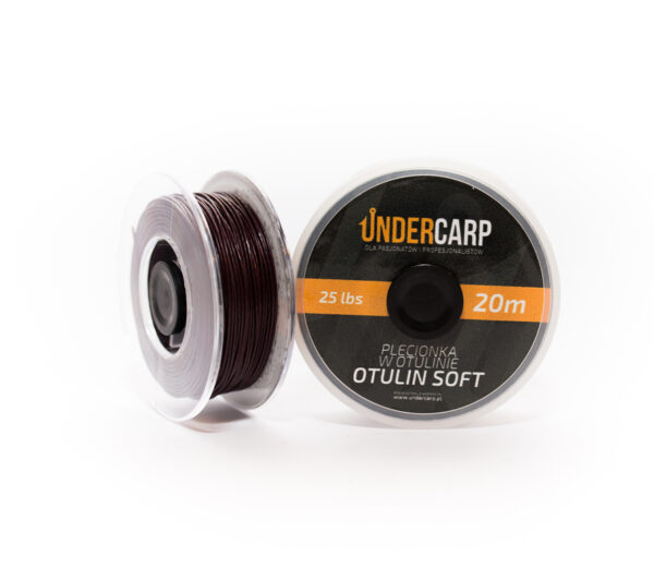UNDERCARP PLECIONKA PRZYPONOWA W OTULINIE 20 m/25 lbs OTULIN SOFT – BRĄZOWA - obrazek 2