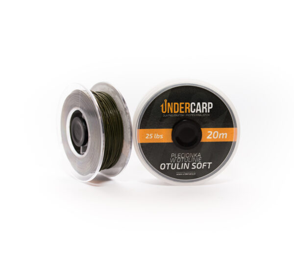 UNDERCARP PLECIONKA PRZYPONOWA W OTULINIE 20 m/25 lbs OTULIN SOFT – zielona - obrazek 2