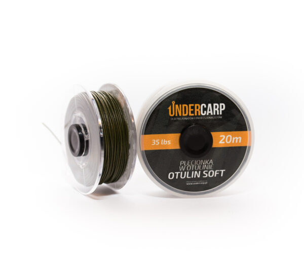 UNDERCARP PLECIONKA PRZYPONOWA W OTULINIE 20 m/35 lbs OTULIN SOFT – zielona - obrazek 2