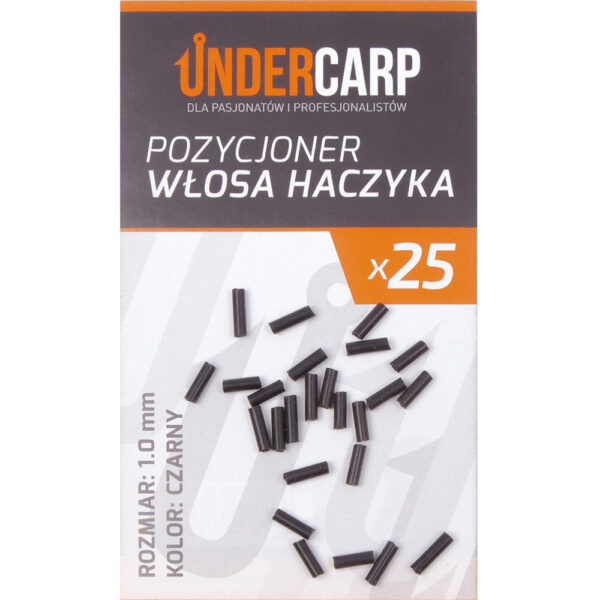 UNDERCARP POZYCJONER WŁOSA HACZYKA CZARNY NIEWIDOCZNY 1.0 mm - obrazek 3
