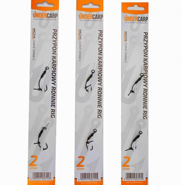 UNDERCARP PRZYPON KARPIOWY RONNIE RIG 2 - obrazek 5