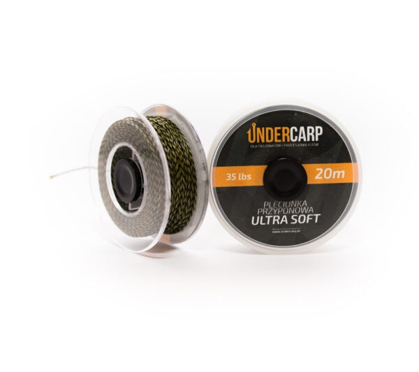 UNDERCARP PLECIONLKA PRZYPONOWA 20 m/35 lbs ULTRA SOFT – zielona - obrazek 2