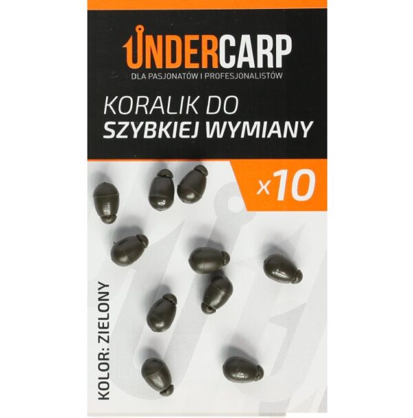 UNDERCARP KORALIK DO SZYBKIEJ WYMIANY PRZYPONÓW zielony METHOD FEEDER GRUSZKA - obrazek 8