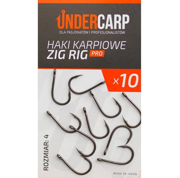 UNDERCARP HAKI KARPIOWE ZIG RIG 4 PRO - obrazek 2