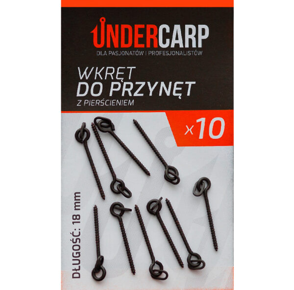 UNDERCARP WKRĘT DO PRZYNĘT Z PIERŚCIENIEM METALOWY 18 mm - obrazek 2
