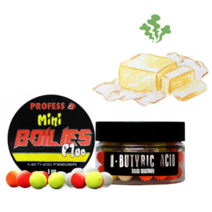 PROFESS KULKI METHOD FEEDER FLUO N-BUTYRIC ACID - SKISŁE MASŁO 8mm 60ml