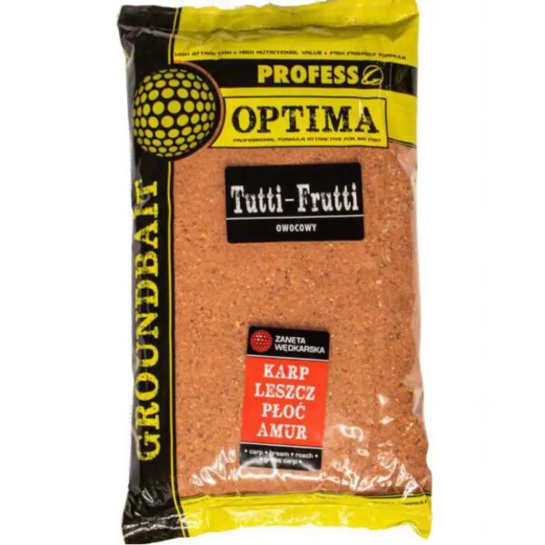 PROFESS ZANĘTA OPTIMA TUTTI-FRUTTI 1 kg O OWOCOWYM SŁODKIM ZAPACHU - obrazek 2