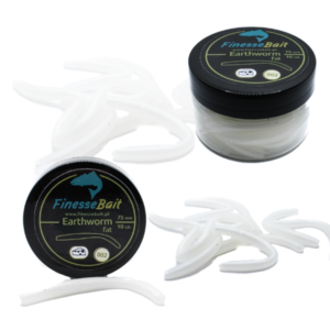 FINESSE BAIT EARTHWORM FAT PERŁOWY 002