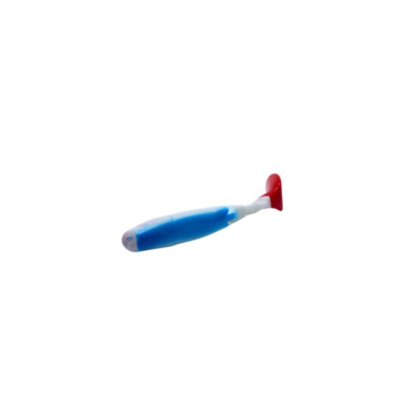 GUMA WĘDKARSKA RIPPER 12 CM NIEBIESKA PŁOTKA - obrazek 4
