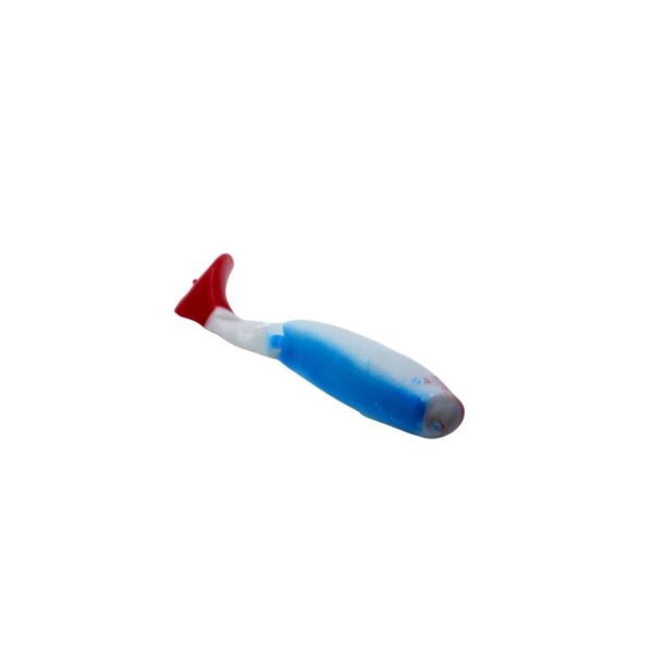 GUMA WĘDKARSKA RIPPER 12 CM NIEBIESKA PŁOTKA - obrazek 2