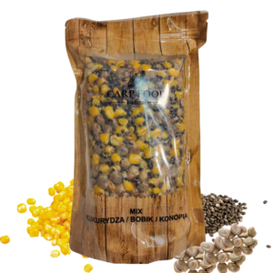 CARP FOOD KUKURYDZA - KONOPIA - BOBIK  1KG