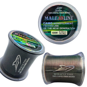 ŻYŁKA KARPIOWA 600 M CAMO 0,30 MM 14,3 KG