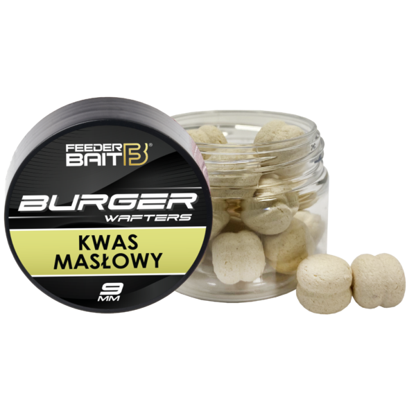 FEEDER BAIT BURGER - KWAS MASŁOWY WAFTERS 9mm - obrazek 2