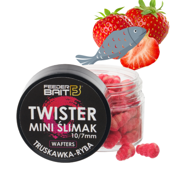 FEEDER BAIT MINI ŚLIMAK WAFTERS TRUSKAWKA RYBA