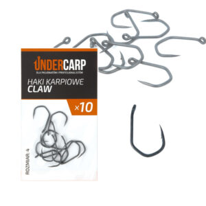 UNDERCARP TEFLONOWE HAKI KARPIOWE CLAW ROZM 4