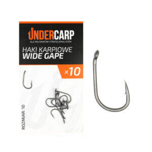 UNDERCARP TEFLONOWE HAKI KARPIOWE WIDE GAPE ROZM. 10