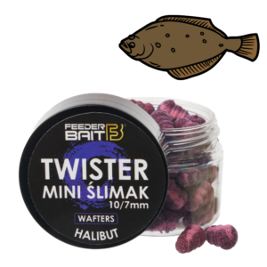 FEEDER BAIT MINI ŚLIMAK WAFTERS HALIBUT 10/7 mm