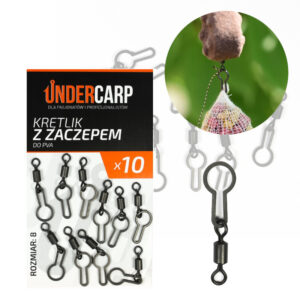 UNDERCARP KRĘTLIK KARPIOWY Z ZACZEPEM DO PVA