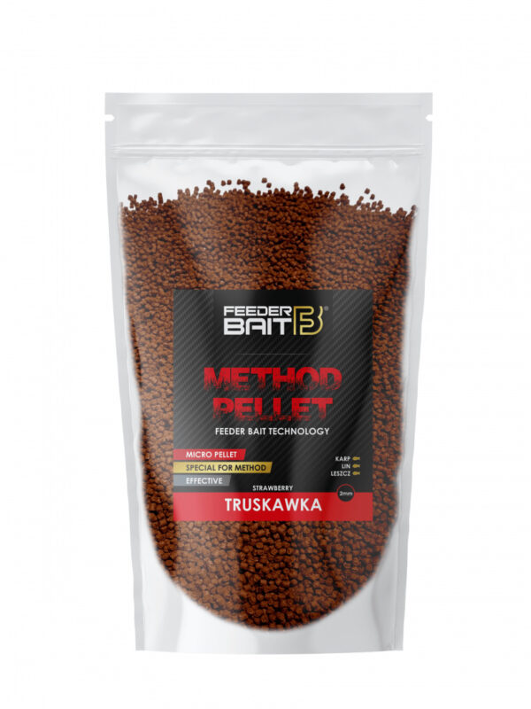 FEEDER BAIT PELLET 2 MM - TRUSKAWKA 800G do METHOD FEEFDER - obrazek 3