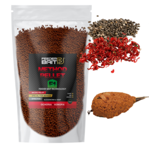 FEEDER BAIT PELLET 2 MM – F1 OCHOTKA KONOPIA 800G ZANĘTOWY DO METHOD FEEDER